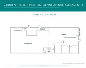 4300 82nd St, Sacramento, CA à louer Plan d’étage– Image 1 sur 1