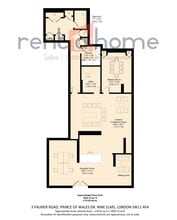 3 Prince Of Wales Dr, Londres à louer Plan d’étage– Image 1 sur 1