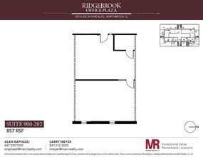 900 Skokie Blvd, Northbrook, IL à louer Plan d’étage– Image 1 sur 1
