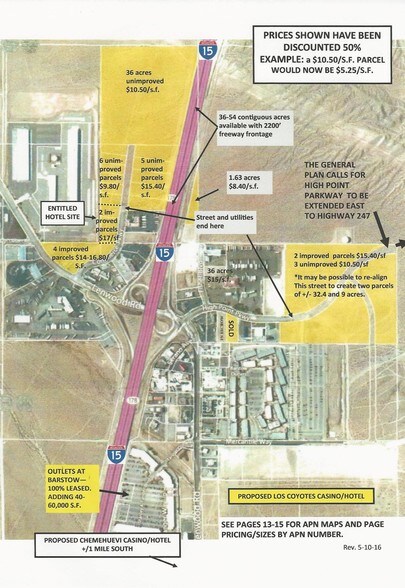 Lenwood Rd @ Commerce Pkwy West Of I-15, Barstow, CA à vendre - Photo de l’immeuble – Image 2 sur 2
