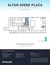 1932 E Deere Ave, Santa Ana, CA à louer Plan de site– Image 2 sur 3