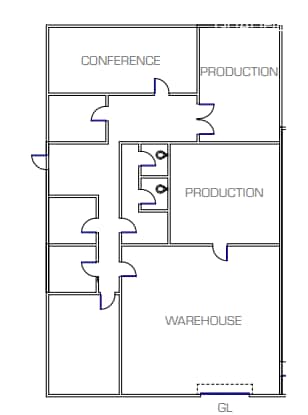 8545 Arjons Dr, San Diego, CA à louer Plan d’étage– Image 1 sur 1