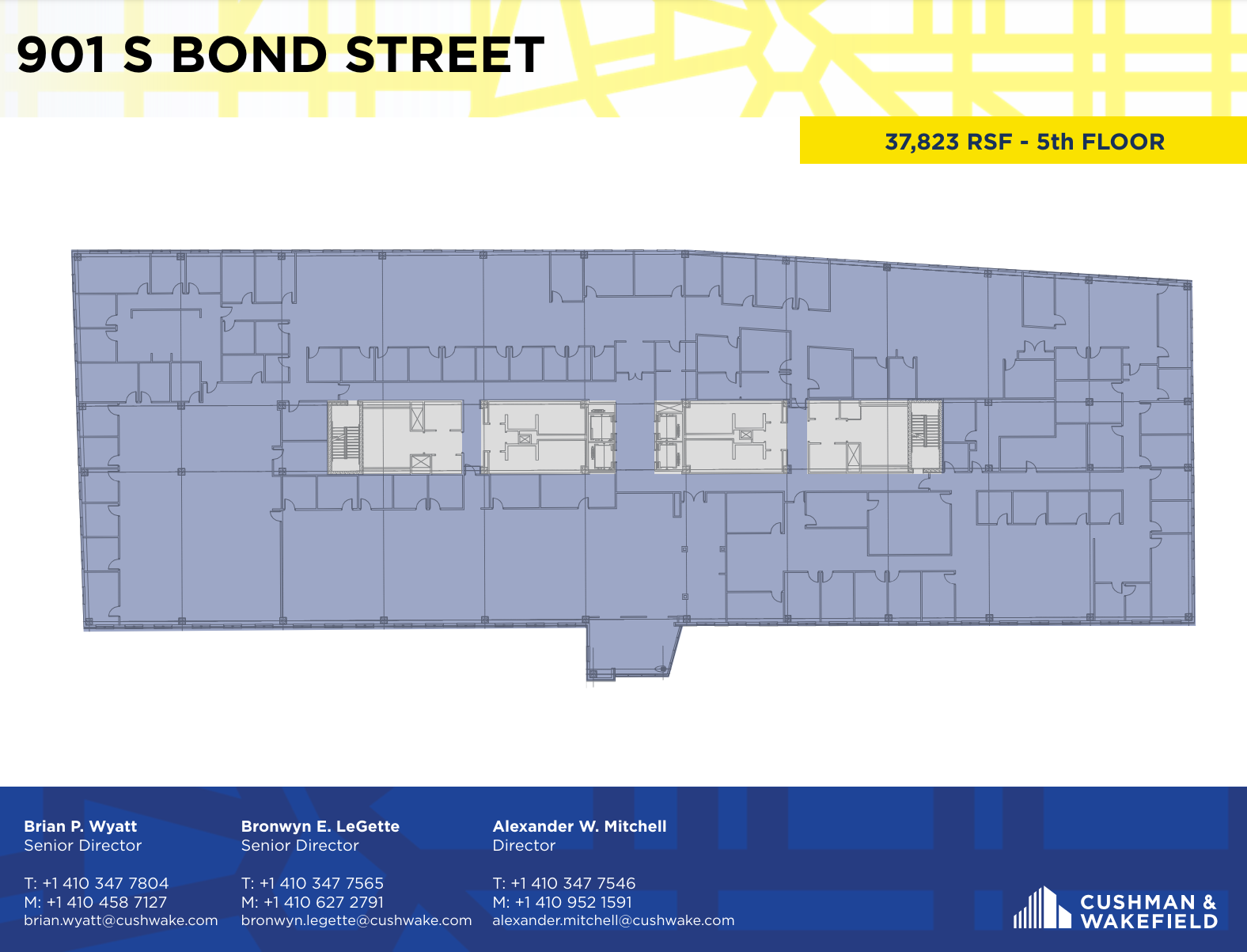 100 International Dr, Baltimore, MD à louer Plan d’étage– Image 1 sur 1