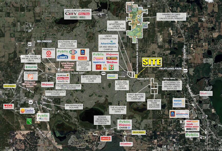439 County Road 466, Fruitland Park, FL à louer - Photo de l’immeuble – Image 2 sur 3