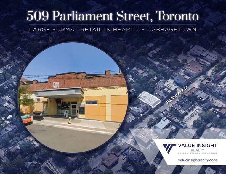 509 Parliament St, Toronto, ON à louer - Photo de l’immeuble – Image 1 sur 3