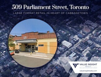 Plus de détails pour 509 Parliament St, Toronto, ON - Local commercial à louer
