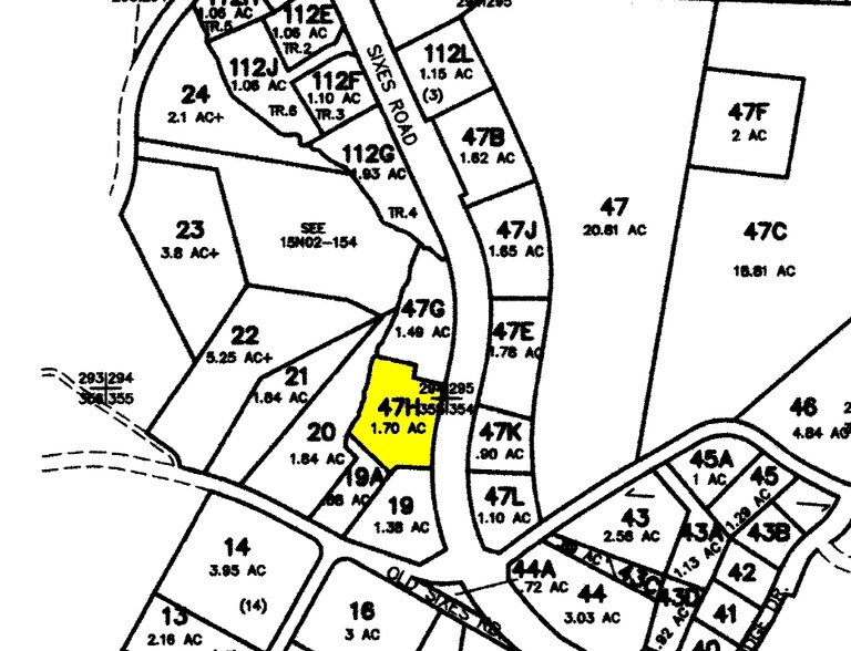 3725 Sixes Rd, Canton, GA à louer - Plan cadastral – Image 2 sur 25