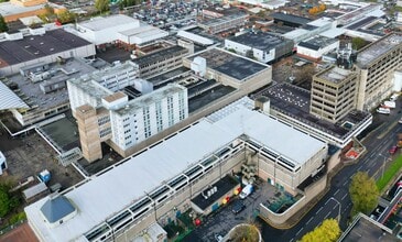 Cwmbran, Cwmbran, BGW - Vue aérienne vue de carte