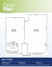 280-290 Industrial Dr, Wauconda, IL à louer Plan d’étage– Image 1 sur 1