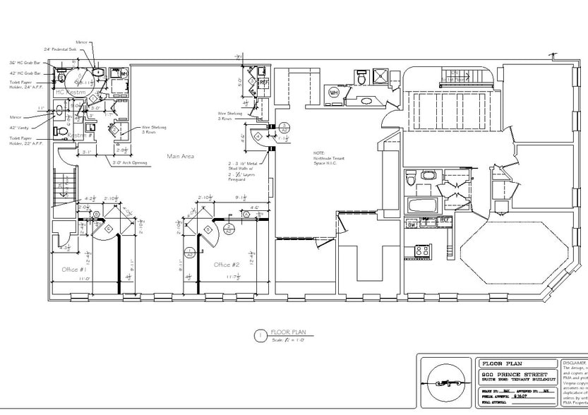 900-902 Prince St, Alexandria, VA à louer - Plan d’étage – Image 2 sur 2