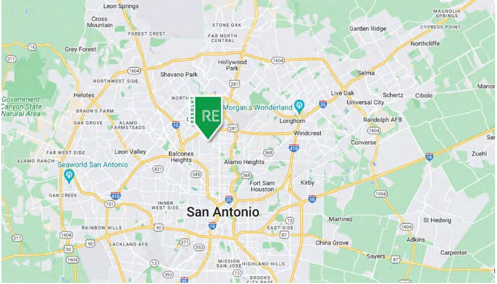 1207 Jackson Keller Rd, San Antonio, TX à vendre - Photo de l’immeuble – Image 2 sur 9