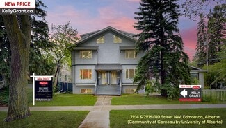 Plus de détails pour 7914-7916 110 St NW, Edmonton, AB - Logement à vendre