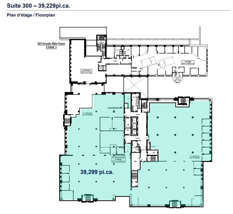 925 Alle Grande O, Québec, QC à louer Plan d’étage– Image 1 sur 1