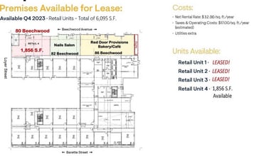 88 Beechwood Av, Ottawa, ON à louer Plan d’étage type– Image 1 sur 1