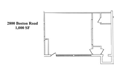 2800 Boston Rd, Bronx, NY à louer Plan d’étage– Image 2 sur 2
