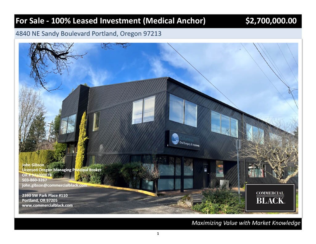 4840 NE Sandy Blvd, Portland, OR à vendre Photo principale– Image 1 sur 9