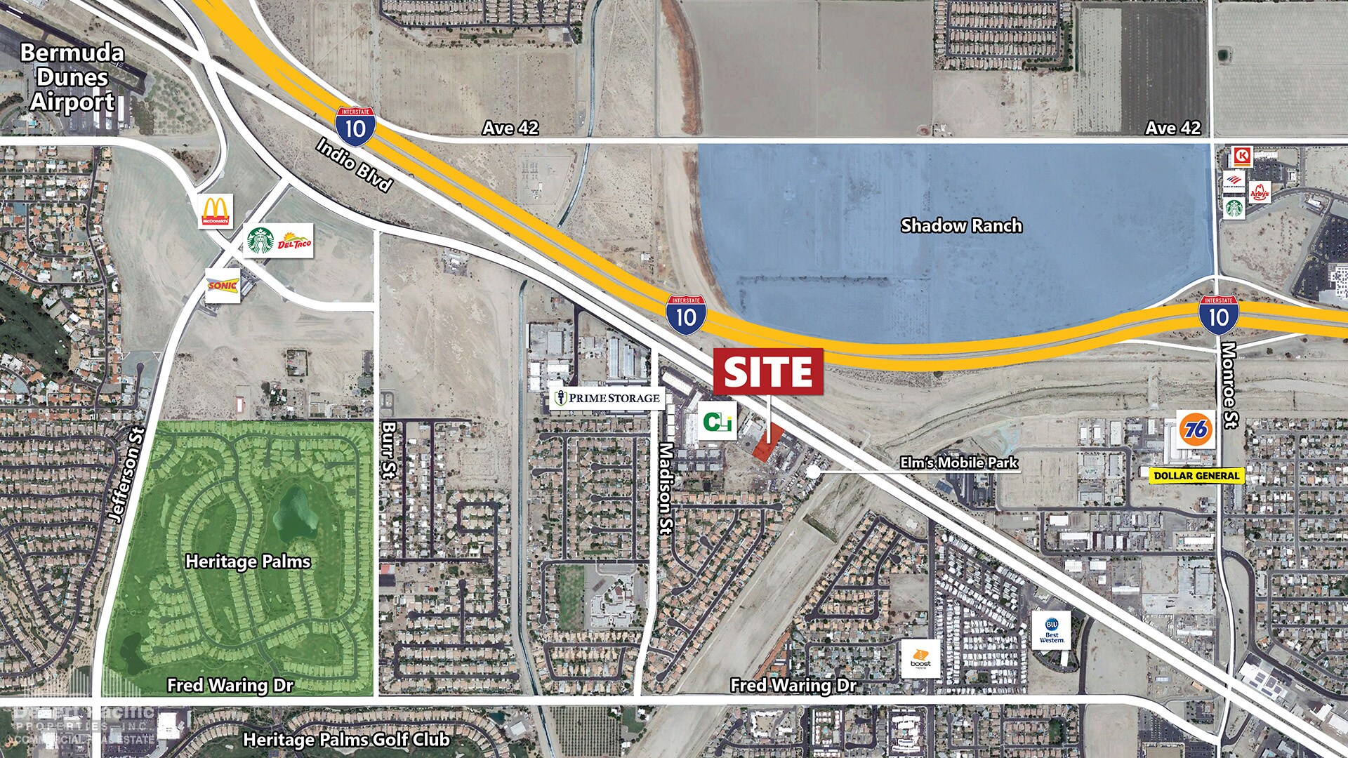 81225 Indio Blvd, Indio, CA à vendre Aérien– Image 1 sur 4