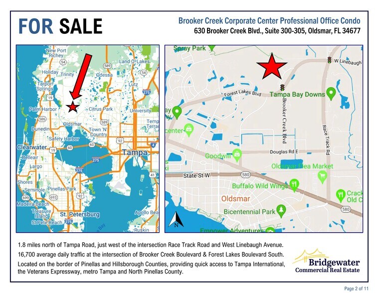 630 Brooker Creek Blvd, Oldsmar, FL à vendre - Photo de l’immeuble – Image 3 sur 7