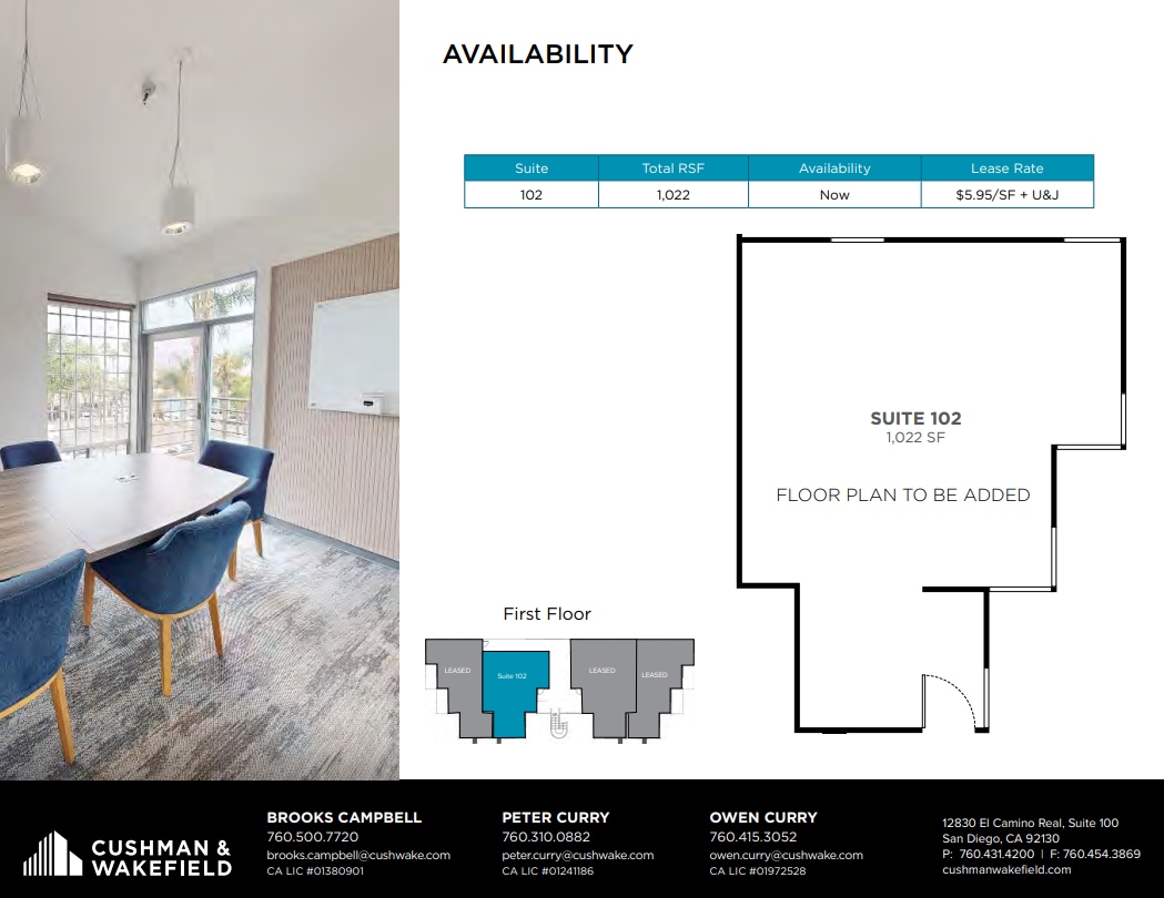 2187 Newcastle Ave, Cardiff, CA à louer Plan d’étage– Image 1 sur 1