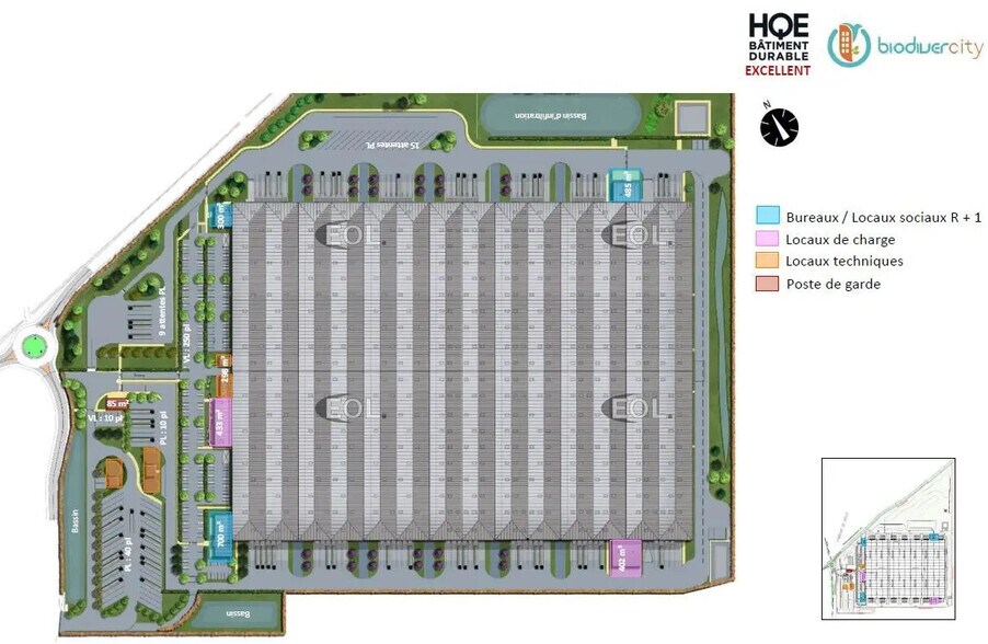 Industriel/Logistique dans Crisenoy à louer - Photo de l’immeuble – Image 2 sur 4