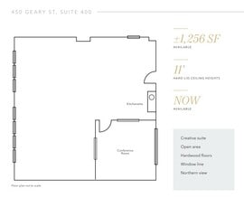 456-466 Geary St, San Francisco, CA à louer Plan d’étage– Image 1 sur 1
