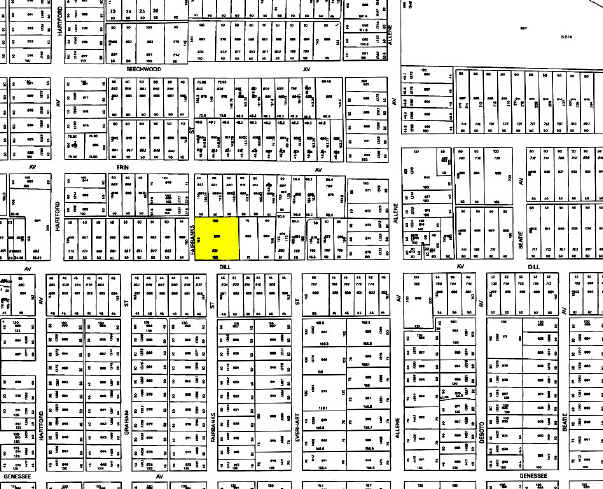 823 Dill Ave SW, Atlanta, GA à vendre - Plan cadastral – Image 2 sur 3