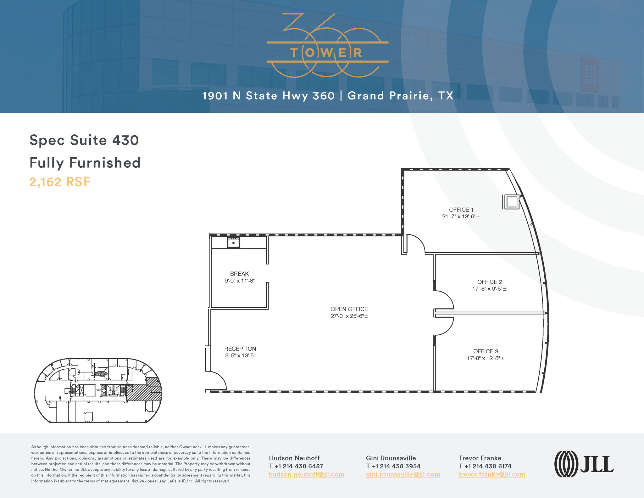 1901 N State Highway 360, Grand Prairie, TX à louer Plan d’étage– Image 1 sur 1