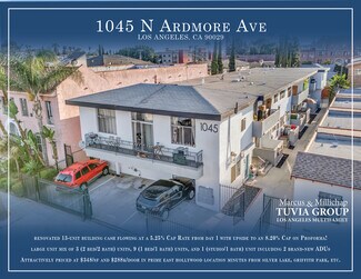 Plus de détails pour 1045 N Ardmore Ave, Los Angeles, CA - Logement à vendre