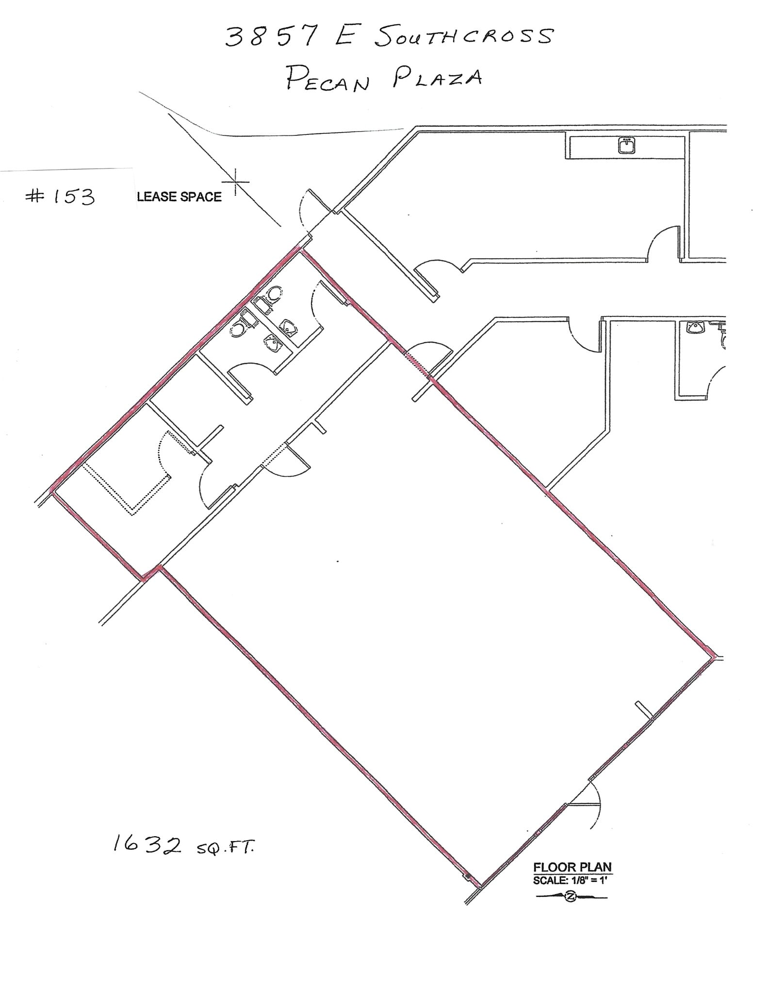 3857 E Southcross Blvd, San Antonio, TX à louer Plan d’étage– Image 1 sur 11