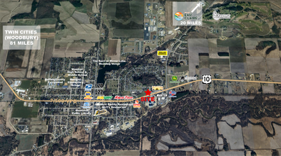 754 E Main St, Mondovi, WI - VUE AÉRIENNE  vue de carte