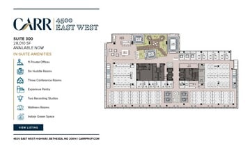 4500 East West Hwy, Bethesda, MD à louer Plan d’étage– Image 1 sur 1