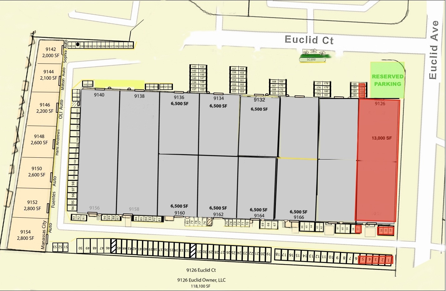 9126-9166 Euclid Ave, Manassas, VA à louer Photo intérieure– Image 1 sur 1