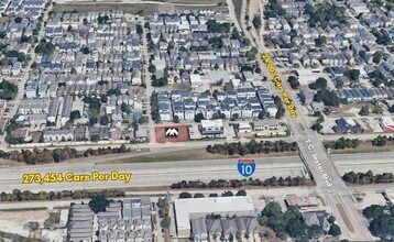 2010 Radcliffe St, Houston, TX - VUE AÉRIENNE  vue de carte - Image1