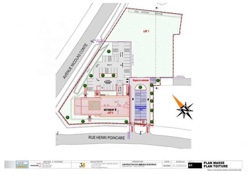 Bureau dans Chartres à vendre - Plan d’étage – Image 2 sur 6