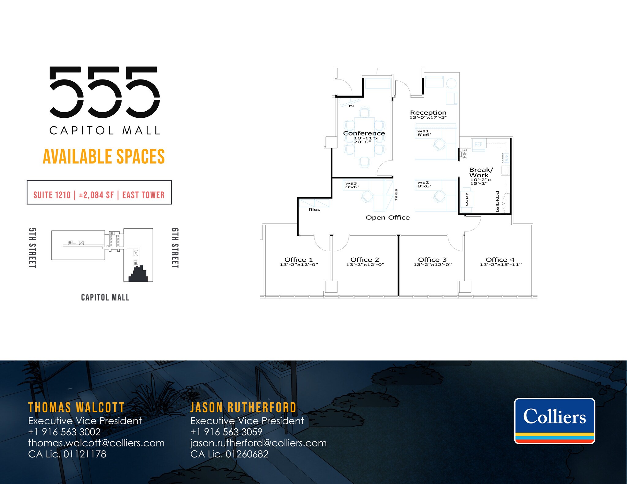 555 Capitol Mall, Sacramento, CA à louer Plan de site– Image 1 sur 1