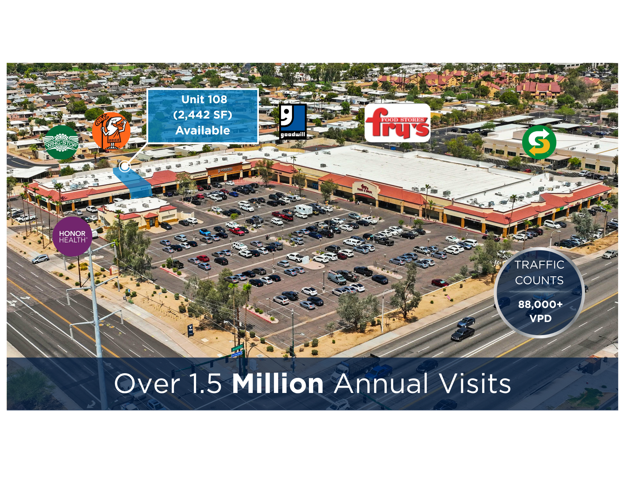 2700 W Baseline Rd, Tempe, AZ à louer Aérien– Image 1 sur 1