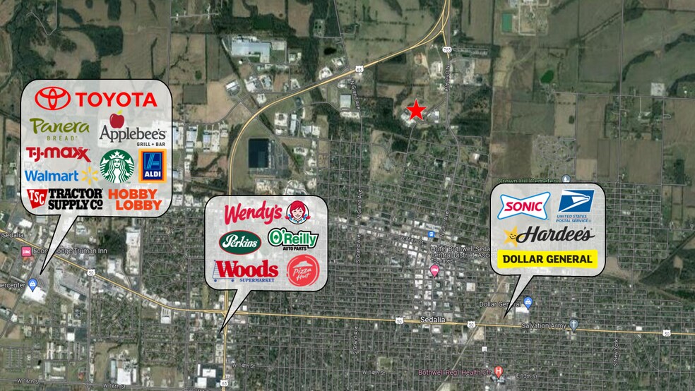 1313 N Missouri Ave, Sedalia, MO à vendre - Photo de l’immeuble – Image 3 sur 7