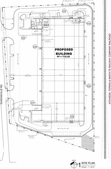 5166 Duncanville Rd, Dallas, TX à vendre - Plan de site – Image 2 sur 2