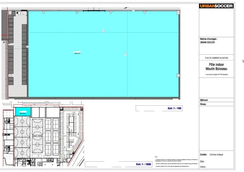 Local commercial dans Carquefou à louer - Plan d’étage – Image 2 sur 2