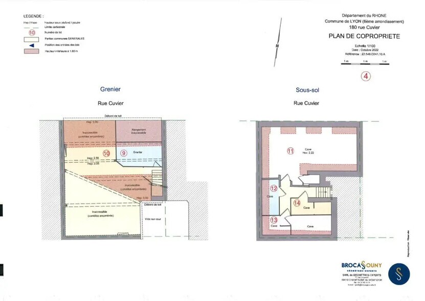 Local commercial dans Lyon à vendre - Plan d’étage – Image 3 sur 3