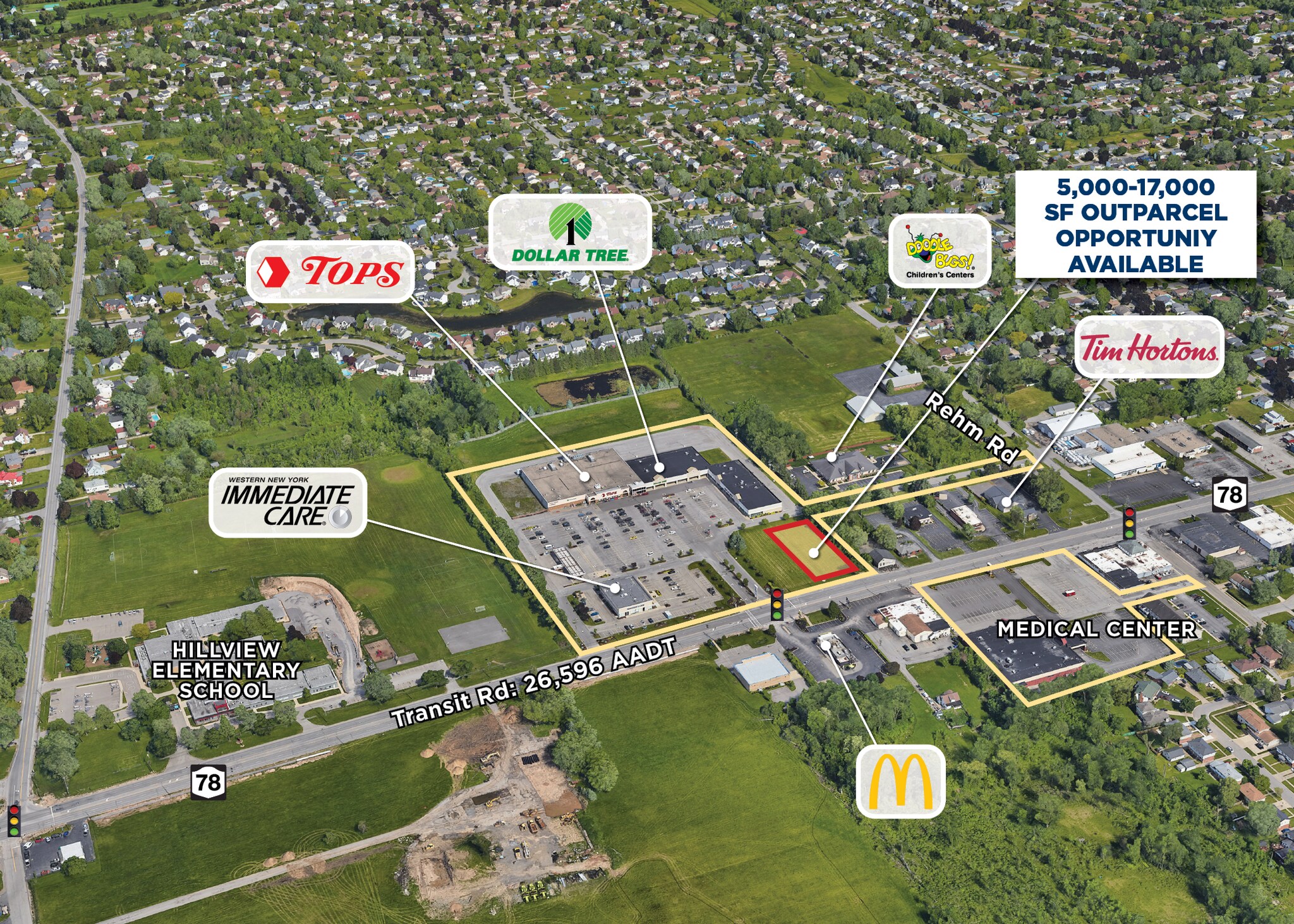 6363-6375 Transit Rd, Lancaster, NY à louer Photo de l’immeuble– Image 1 sur 1