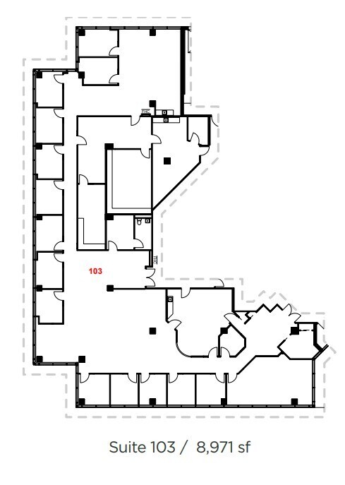 2010 Winston Park Dr, Oakville, ON à louer Plan d’étage– Image 1 sur 1