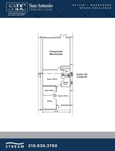 3453 IH-35 N, San Antonio, TX à louer Plan d’étage– Image 1 sur 1