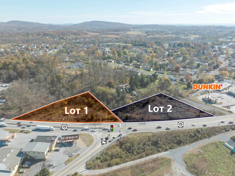 Route 15 @ Route 74, Dillsburg, PA à louer - Aérien – Image 2 sur 4