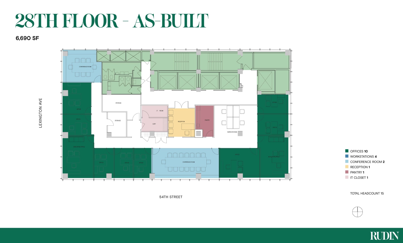 641 Lexington Ave, New York, NY à louer Plan d’étage– Image 1 sur 1