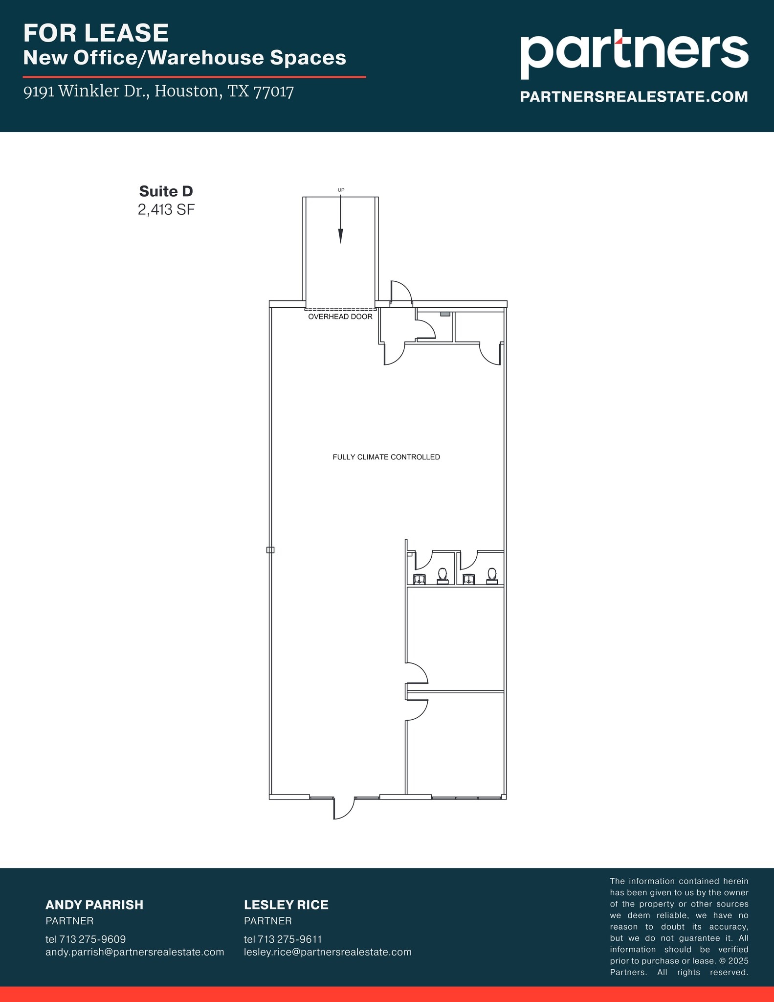 9189 Winkler Dr, Houston, TX à louer Plan de site– Image 1 sur 1
