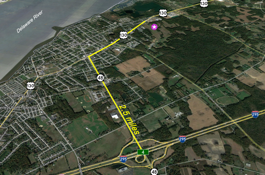 331 N Virginia Ave, Carneys Point, NJ à vendre - Aérien – Image 2 sur 8