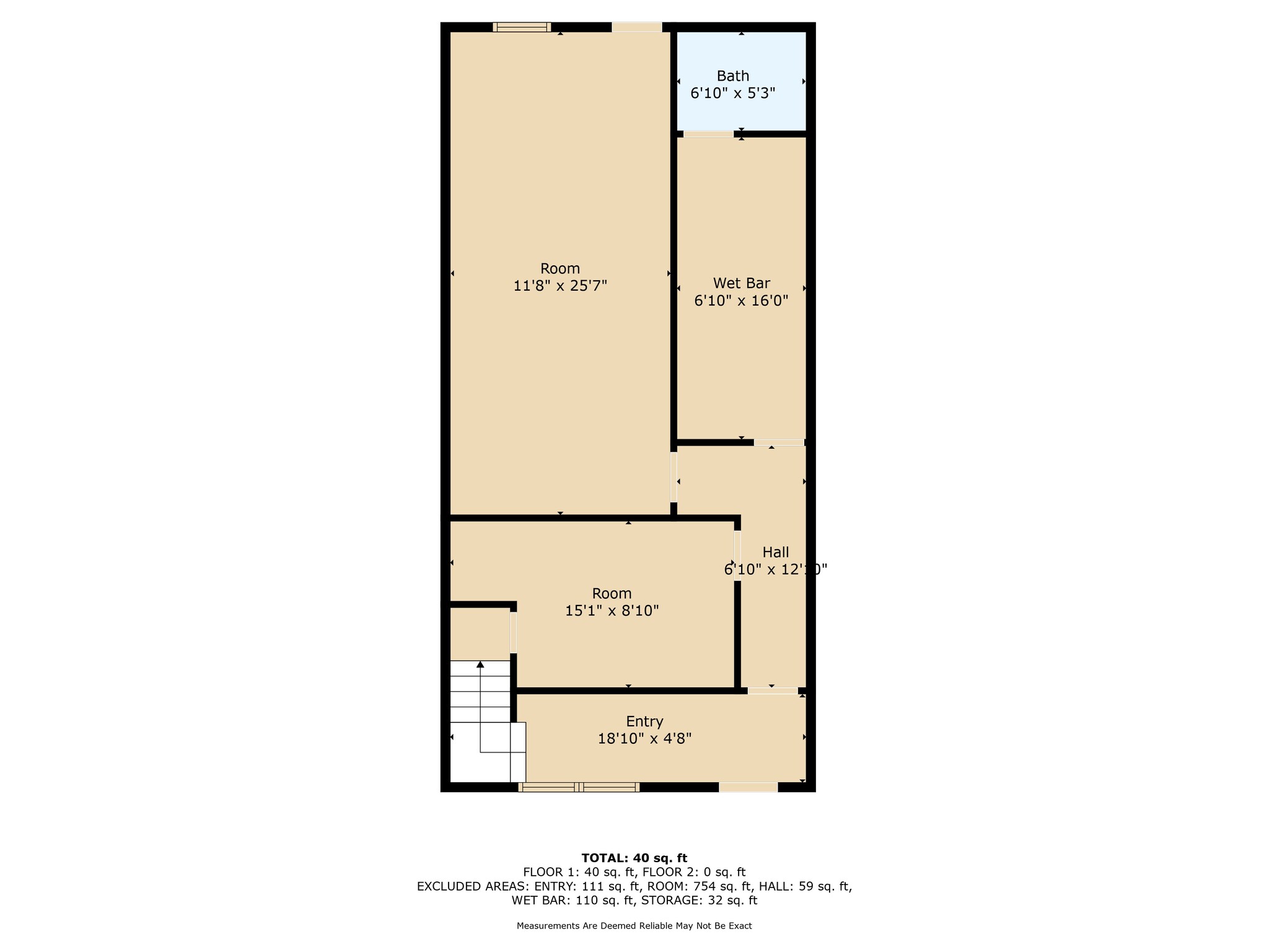 7188-7196 Chapman Dr, Hayes, VA à louer Plan d’étage– Image 1 sur 16