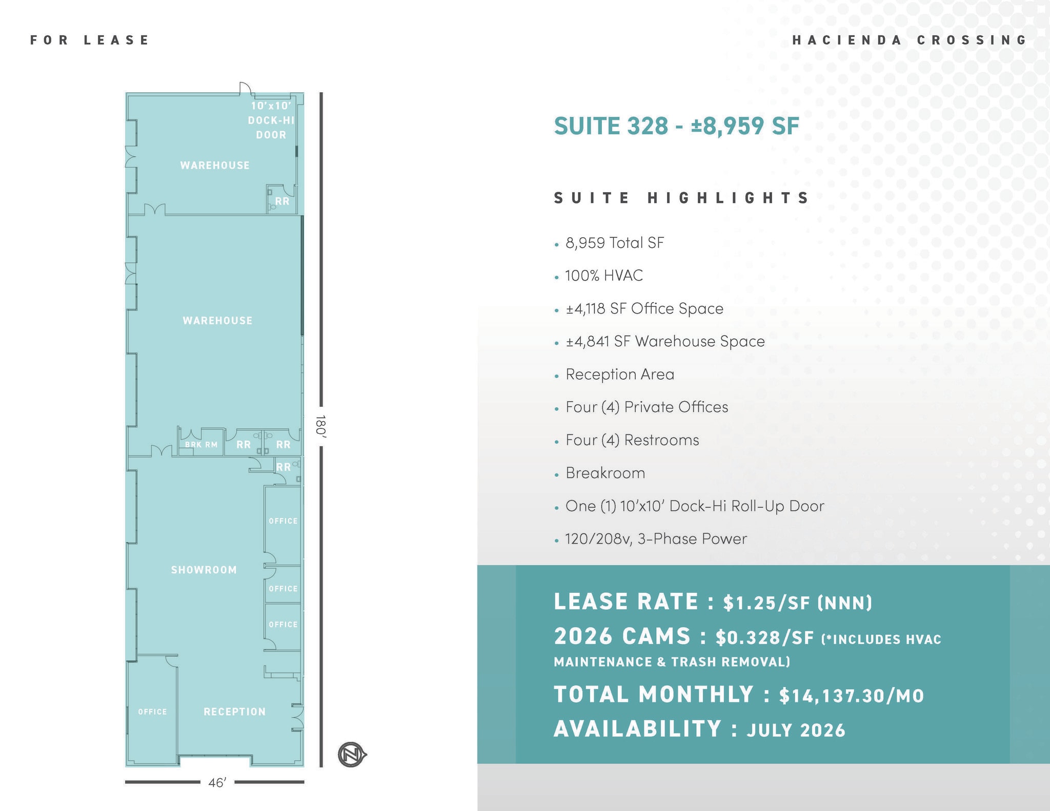5275 Arville St, Las Vegas, NV à louer Plan d’étage– Image 1 sur 1