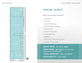5275 Arville St, Las Vegas, NV à louer Plan d’étage– Image 1 sur 1